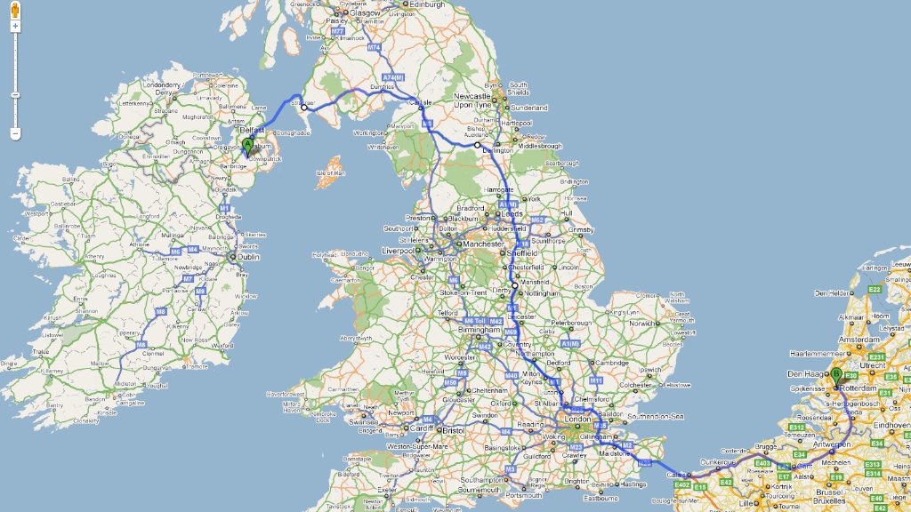 Route back to NL