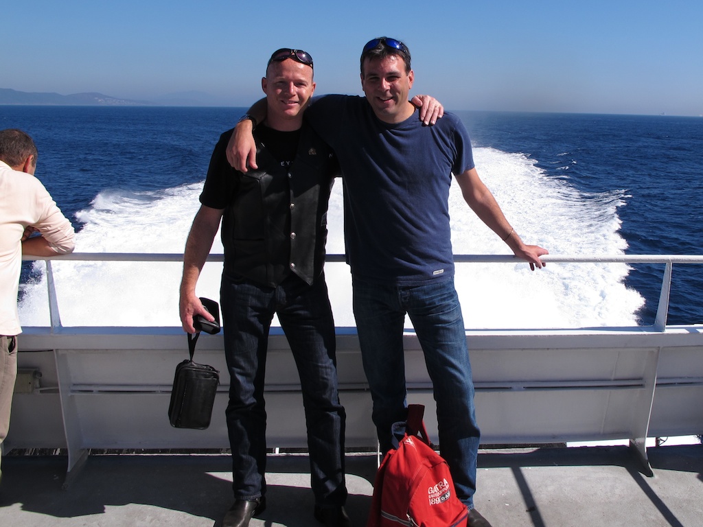 on-the-ferry