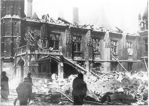 Rouen Palais de Justice - 1944