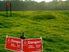 Unexploded Ordnance signs